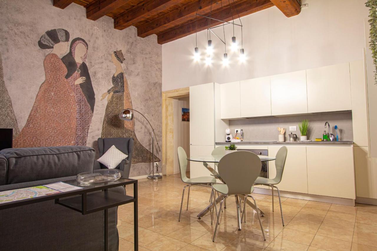 Le Damigelle Lägenhet Verona Exteriör bild