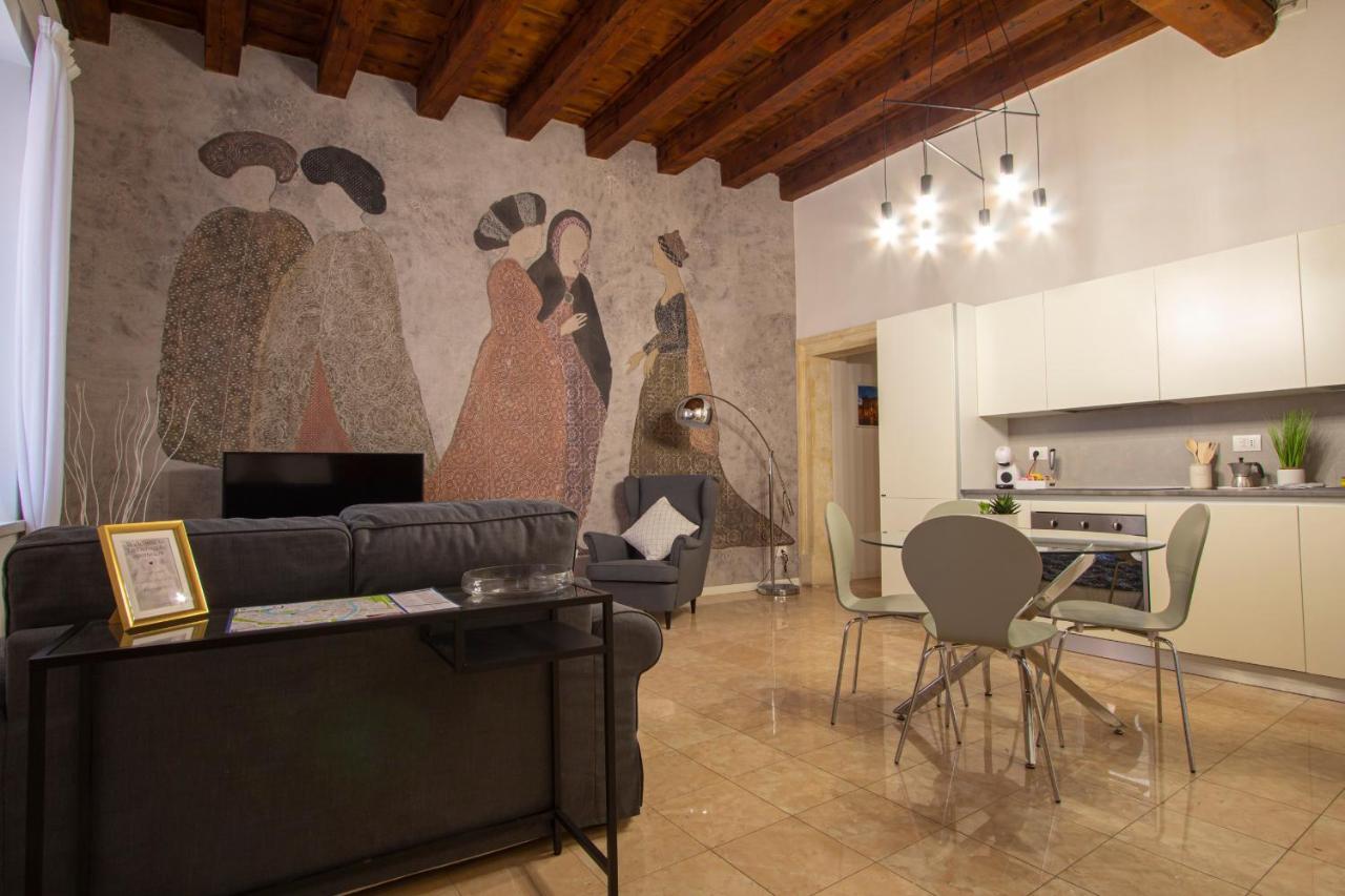 Le Damigelle Lägenhet Verona Exteriör bild